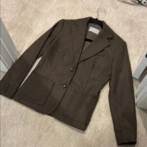 Brown Women's Jacket 60% Wool Everlane